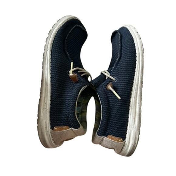 Hey Dude Men's Wally Sox Charcoal Men's slip on loafers lightweight size 11 - Picture 5 of 10